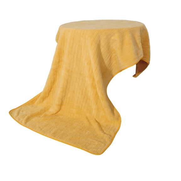 Leodye 1PCS Extra Large Pure Cotton Bath Towel Super Soft Highly Absorbent Quick-drying Lightweight Home Bath Towel -27.55x13.77in