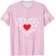 thumbnail image 4 of Tops Y Blusas de las Mujeres Estampadas Cuello Redondo Manga Corta, Poliéster Casual Top para Diario, Fiesta Y Todas las Estaciones, 4 of 8