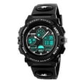 thumbnail image 3 of SKMEI 1163 Montres Enfants Sports de Plein Air Montre pour Enfants Montre-Bracelet Numérique à Quartz pour Garçons Filles Montres avec Bracelet en PU Alarme DEL Lumineuse Étanche Date Résistance aux Chocs Accessoires Portables, 3 of 7