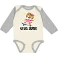 thumbnail image 3 of Inktastic Skateboarding Girls Future Skater Girls Long Sleeve Baby Bodysuit, 3 of 5