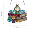 thumbnail image 3 of Acrylic Jigsaw Puzzle Suncatcher-Galactic Colorful Birds, Stained Glass Window Hanging, Home Decor Creative Mom Gifts, Birthday Gifts for Women,Wife, Sisters, Aunt, Besties 7.4in, 3 of 5