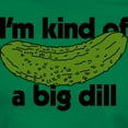 thumbnail image 3 of CafePress - I'm Kind Of A Big Dill Women's Dark T Shirt - Women's Traditional Fit Dark T-Shirt, 3 of 4