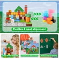thumbnail image 5 of Annexfun Magnetic Blocks |100PCS Magnetic Building Cube Game, Constructions Toys for Boys & Girls Age 3-4, 5 6 7 8 9 10, STEM Montessori Stacking Toy, Sensory Tiles Building Birthday for Toddlers, 5 of 7