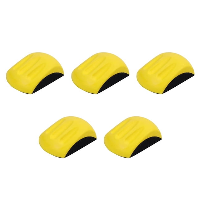 5X 5 Inch Hand Sanding Block for Hook & Loop Sandpaper Hand Pad Polishing Pad Abrasive Tools