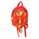 thumbnail image 5 of Mochila para niños pequeños con bonito dinosaurio de dibujos animados que evita pérdidas, mochila de gran capacidad para niños con correa para niños de 2 a 4 años, color rojo, 5 of 15