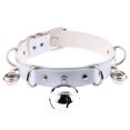 thumbnail image 1 of Collier pour Animaux en Faux Cuir : Collier de Sécurité pour Chat Robuste avec Clochette, 1 of 2
