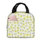 thumbnail image 1 of Easygdp Yellow Lemon Leaves Bolsa Térmica Premium - Tela Oxford Impermeable, Gran Capacidad, Bolsillo Frontal, Unisex para Trabajo, Escuela, Actividades al Aire Libre y Picnics, 1 of 8