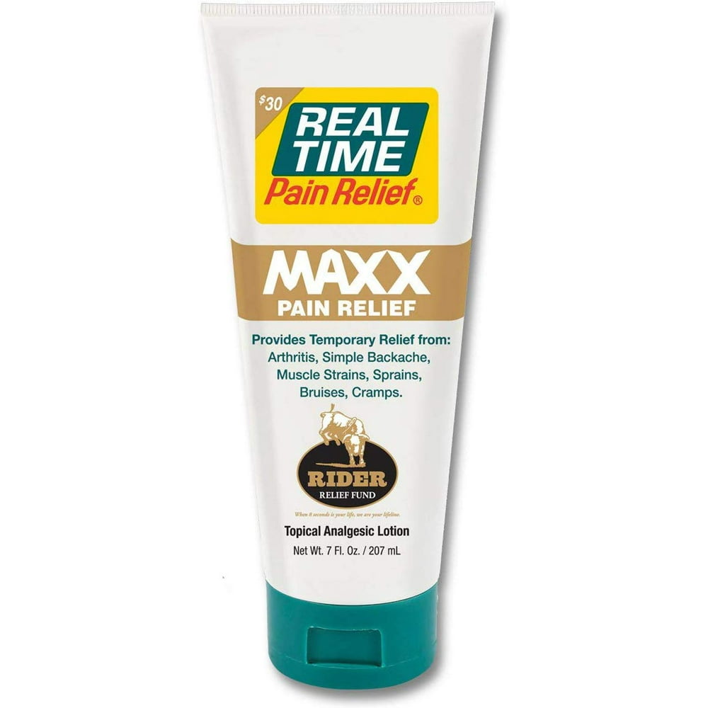 Real Time Pain Relief Maxx Cream 7oz Tube