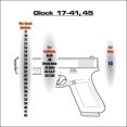 thumbnail image 4 of Cubierta Trasera Tapa Slide Glock Calavera Tapon Pistola Bastion Generación 1 a 4, 4 of 7