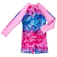 thumbnail image 4 of Shadoumai Children's Swimming Girls' Long Sleeved Swimming Children's Scale Pattern Sun Protective Swimming For Hot Suitable For Ages 1 8, 4 of 5