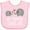 AD-Pink, variant on Inktastic My Poppop Loves Me Grandkids Boys or Girls Baby Bib