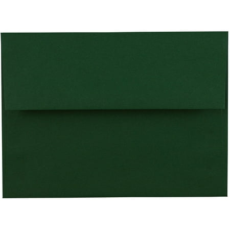 UPC: 0600988695313 | JAM Paper & Envelope A6 Envelopes  4 3/4 x 6 1/2  Dark Green  50/Pack