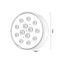 thumbnail image 4 of CNKOO Submersible LED Lights  Underwater Pool Light 13 RGB Color Changing  Waterproof with RF Remote  Magnetic/Battery Operated Shower Light for Spa/Hot Tub/Bathtub/Pond/Vase/Aquarium/Flo, 4 of 9