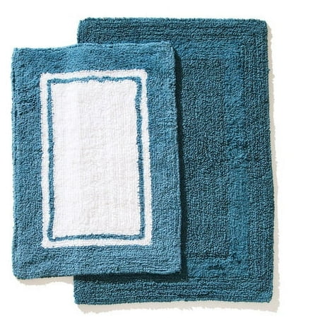 Border 2-Piece Set Bath Rug Set