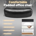 thumbnail image 2 of Qusaphy Big & Tall Office Chair 800LBS Heavy Duty - Ergonomic PU Leather Chair with 5D Armrests, 90°-120° Recline, Silent Wheels, 2 of 9
