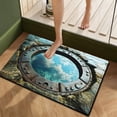 thumbnail image 6 of AuroraX Welcome Mats for Outside Funny Entry Heavy Duty Rubber Non Slip Floormat,Oudoor 3D 16x24 inch Seasons, 6 of 6