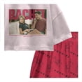 thumbnail image 3 of Pijama Friends para Mujer, Cuello Redondo Manga Corta con Short MulticolorTalla CH 2 Piezas, 3 of 4