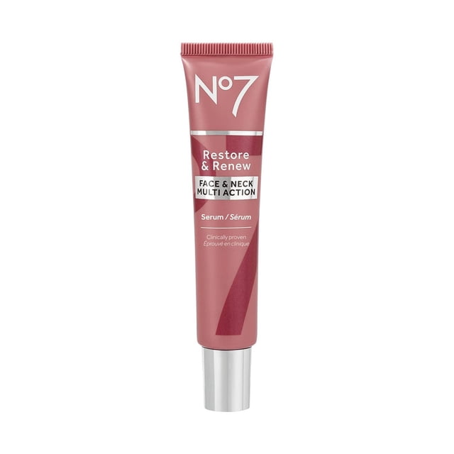 Sérum Multiacción No7 Restore & Renew Cara & Cuello 1oz