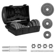thumbnail image 2 of Set De Mancuernas C/ discos 20 kg Altera  CONECT-20-BLK C/Barra Conectora, 2 of 7