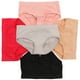 thumbnail image 3 of 5pcs 3D Calzoncillos suaves sin costuras para mujer Diseño de panal Bragas de cintura media Ropa interior de lencería de abdomen inferior cálido (gris, negro, color de piel, malva pálido, rojo), 3 of 5