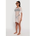 thumbnail image 5 of Womens Fishnet Swim Cover Up, 5 of 6