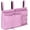 Pink, variant on Bedside Caddy, Hanging Storage Bag Holder Bedside Organizer with 8 Pockets for Bunk Dorm Rooms and Hospital Bed Rails