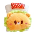 thumbnail image 3 of Juego de cama para muñecas de 3 piezas, mantas para muñecas, sábana y almohada para muñecas de 17 cm, regalos de año Nuevo, regalos de cumpleaños Hamburguesa, 3 of 9