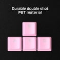 thumbnail image 2 of Juego completo de teclas Keycaps HyperX PBT, diseño en inglés (EE. UU.), color rosa, 2 of 8
