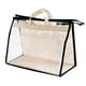 thumbnail image 1 of Bolsa de polvo portátil Beige transparente transpirable a prueba de humedad bolsa de cosméticos al aire libre protección de armario bolsa de Almacenamiento y organización del hogar beige METRO Toystoory HA9161-02B, 1 of 6