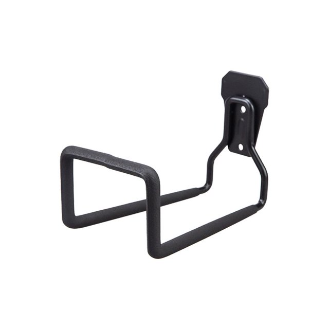 Gancho de metal resistente para montaje en pared de garaje, gancho para colgar bicicletas, negro para manguera de agua Likrtyny Libre de BPA
