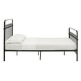 thumbnail image 5 of Weston Queen Home Gabrielle Metal Arches Platform Bed, Black, 5 of 11