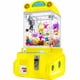 thumbnail image 1 of Maquina Garra Peluches Mini Audiotek Doll Caza Luz Led Sonido Color Amarillo, 1 of 8