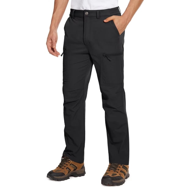 Pantalones cargo MAGCOMSEN resistentes al agua de secado rápido para hombre
