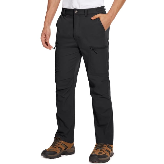 Pantalones cargo MAGCOMSEN resistentes al agua de secado rápido para hombre