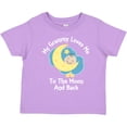 thumbnail image 3 of Inktastic Grammy Loves Me Moon and Back Boys or Girls Toddler T-Shirt, 3 of 5