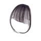 thumbnail image 3 of Flequillo de aire falso con clip en postizos de cabello Marrón y negro, 3 of 8