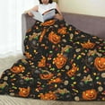 thumbnail image 6 of Vsdgher Spooky Sweets Ultra-Soft Micro flannel Blanket Throw Blankets for Couch Sofa, Bed (4 sizes)-40"x30", 6 of 7