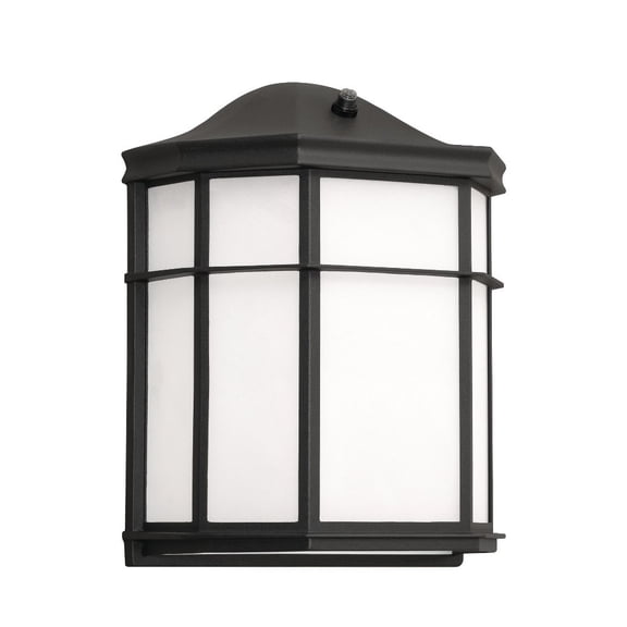 BSSW0810700L50BKPC-50 AFX Bristol 1- Light Outdoor Wall Sconce In Contemporary-Modern And Transitional Style 9.5 Inches Tall And 7.75 Inches Wide