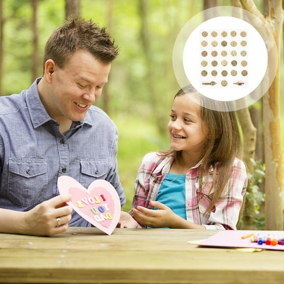 ELAYARD Wood Burning Letter Copper Letter Art Tools 1 Set for Crafting Artists