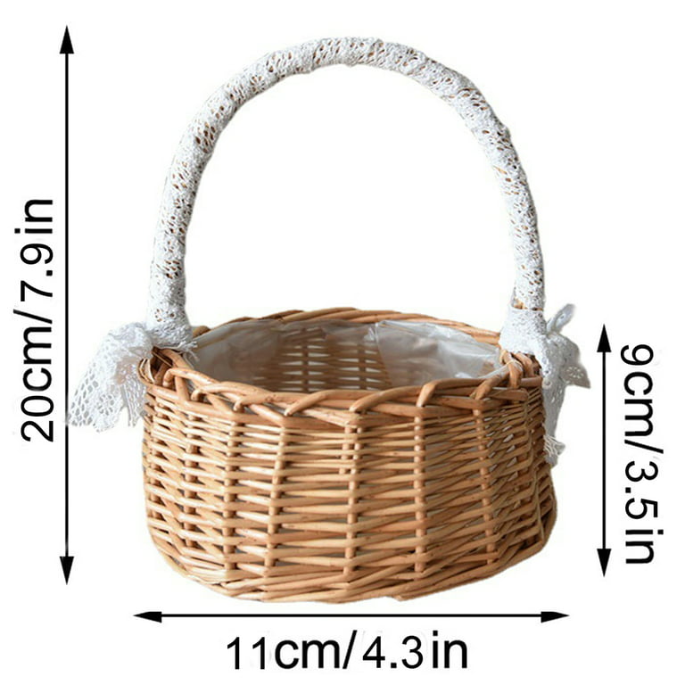 Kids Wicker Basket, Small Basket, Small Willow Basket, Small