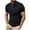 Black, variant on sovlvnd Mens T-shirts, Men Casual Solid With Pockets Sports Short-sleeved V-neck Fitness Training Clothes T-shirt Top S, Black