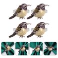 thumbnail image 1 of QUMIIRITY 4Ud Decorativos Para Servilletas Con De Pájaro De Metal Para Fiestas, 1 of 8