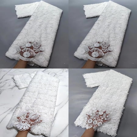 DUFDERIA Elegant and Exquisite Lace Fabric for Special Occasions - Stand Out in Style with This Stunning Material - Turn Heads with Sophistication and Elegance - Perfect for Weddings Pro