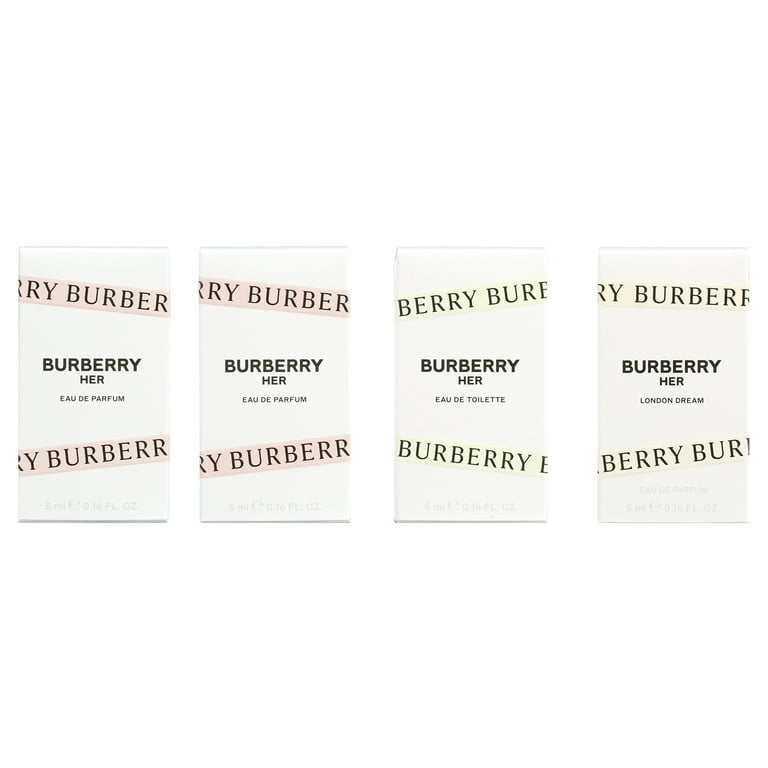 Burberry Her Mini Gift Set, 4 Pc, Floral Fruity Gourmand Fragrance