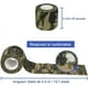 thumbnail image 4 of 5*450cm -8 Rolls Cohesive Tape Camouflage Self Adhesive Bandage Cohesives Camo Self Adhesive Tape Elastic Medical Bandage Tape Adhesives Adhesive Bandages for Hunting Outdoor Sports, 4 of 5