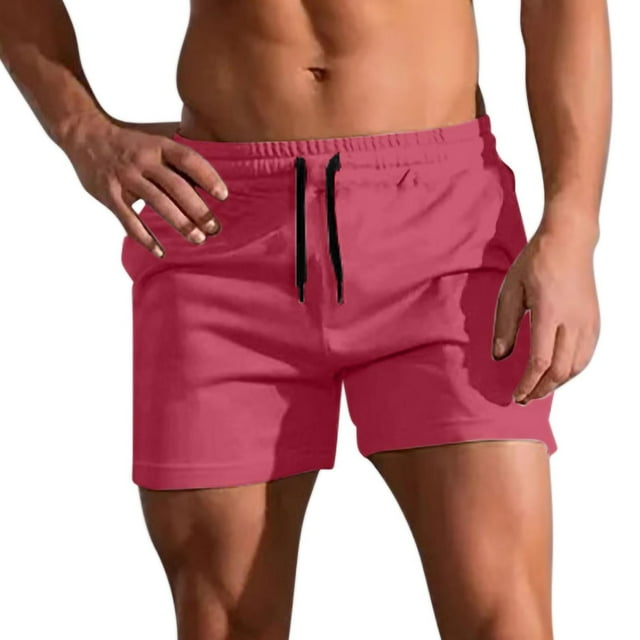 Men'S Clothing Shorts Cargo Shorts For Men Mens 5 Inch Shorts Cotton Stretch Drawstring Sports Shorts Outdoor Workout Athletic Hiking Short with Pockets