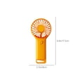 thumbnail image 3 of Fwttom Plastic Fans, Outdoor Student Dormitory Portable Hiking Hanging Buckle Mini Small Fan, 3 of 6