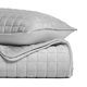 thumbnail image 5 of Juego de colcha RECYCO Luxury Velvet Full Queen con 2 fundas color gris escarchado, 5 of 7