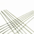 thumbnail image 3 of BBQ Barbecue Clip set Skewers 30cm Stainless steel + wood Needle Utensil rust resistant Pins BBQ Accessories Outdoor, 3 of 7