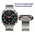 thumbnail image 4 of Correa de Acero Inoxidable de Lujo, Deportiva, Resistente al Agua, Compatible con Samsung Galaxy Watch Ultra 47mm, 4 of 5